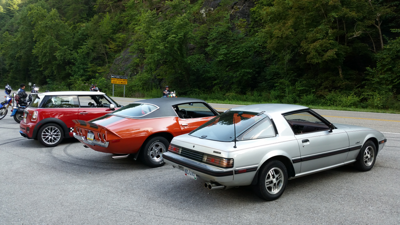 A lot of people commented on / liked the Camaro and RX7 - especially the Camaro.